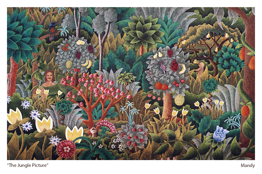 a limited edition print called the jungle picture
