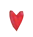 tiny icon of a red love heart